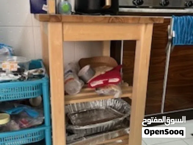 IKEA Baker's rack on wheels, wooden