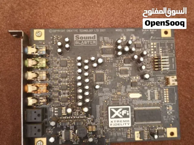 كرت صوت احترافي من شركة creative x-f1 titanium