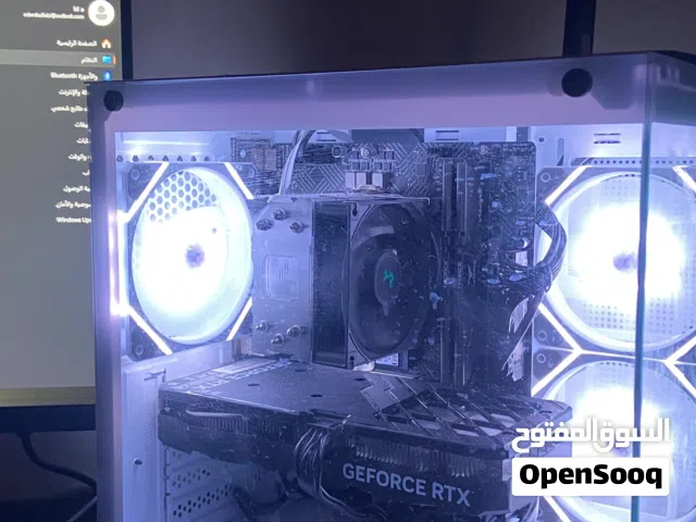 بي سي RTX 4060 بحالة ممتازة مع شاشة ويد PS5