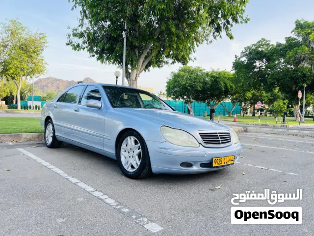 2002, Mercedes Benz, S-Class, S 320