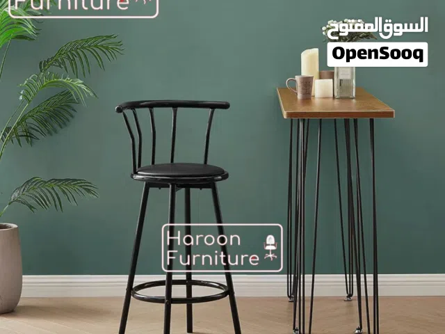 كرسي كاشير ارجل ثابت مقعد دوار