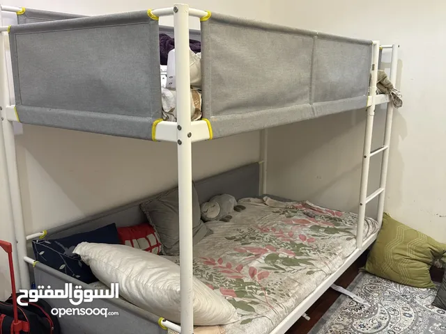 IKEA VITVAL Bunk Bed + 2 Mattresses for Kids (Jeddah)