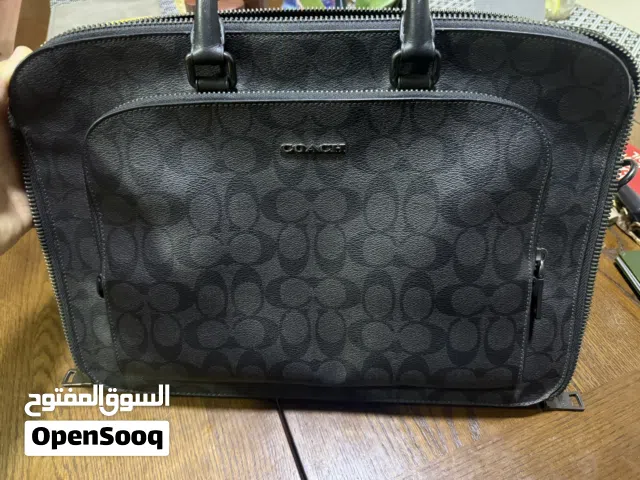 Coach leather briefcase