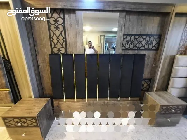 غرفة نوم خشب لامنيت بتشطيب فاخر جدا فقط