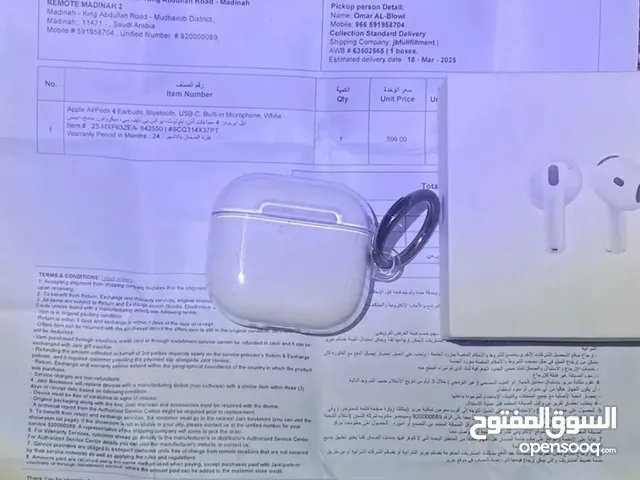 للبيع سماعة ابل Airpods4 بدون خاصية العزل ضمان جرير