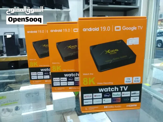 X96Q Plus Google TV Box  8K Ultra HD • Chromecast • Netflix • YouTube TV  BD 16 Only