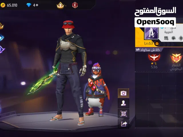 Free Fire Accounts and Characters for Sale in Al Dakhiliya