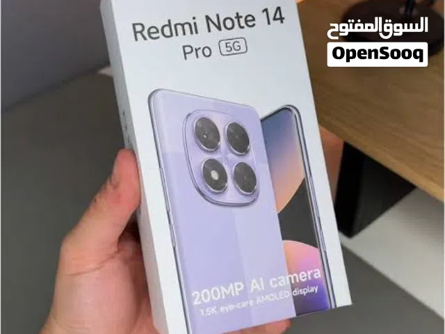 Brand New Xiaomi Redmi Note 14 Pro Mobile Phone with 512 GB Storage in Green