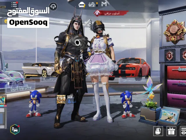 حساب ببجي للبيع