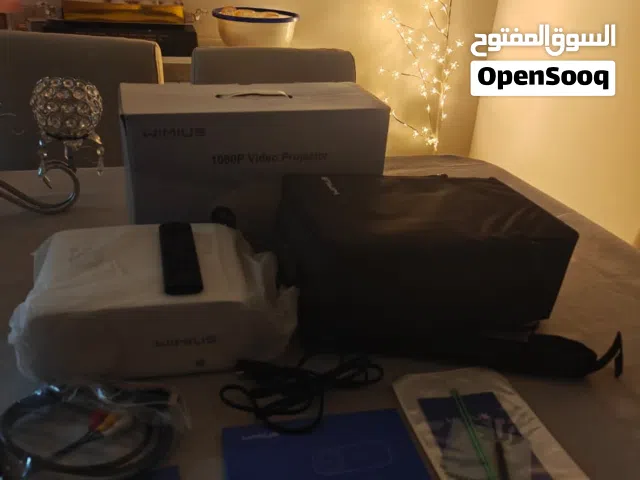 WIMIUS S26 1080P Projector  Full HD Home Theater  Bright & Clear  Brand New