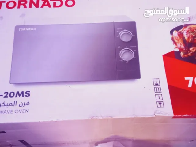 ميكروويف تورنيدو 20 لتر - بحالة الجديد بالظبط بكرتونته