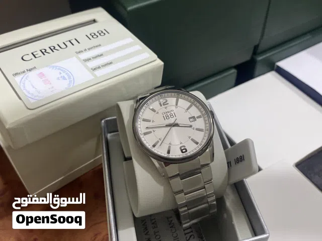 ساعة شيروتي رجاليه جديدة مع كارد هولدر Cerruti 1881