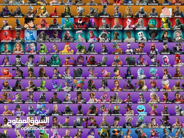 OG FORTNITE ACCOUNT WITH 209 SKINS AS BLACK KNIGHT AND REAPER SKIN WITH RARE SKINS