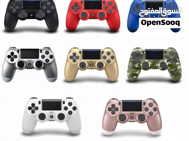 للبيع كنترول PS4 تجاري جديد بجودة جيدة، متوفر بجميع الألوان وبسعر مميز