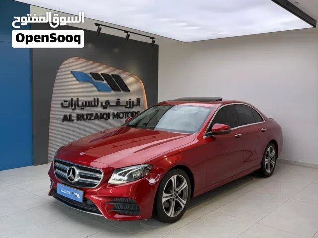 2019 مرسيدس بنز الفئة-E E 300