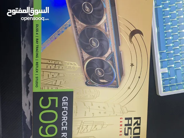 ASUS ROG ASTRAL RTX 5090 DHAHAB GOLD EDITION - 32GB GDDR7 OC - Brand New!