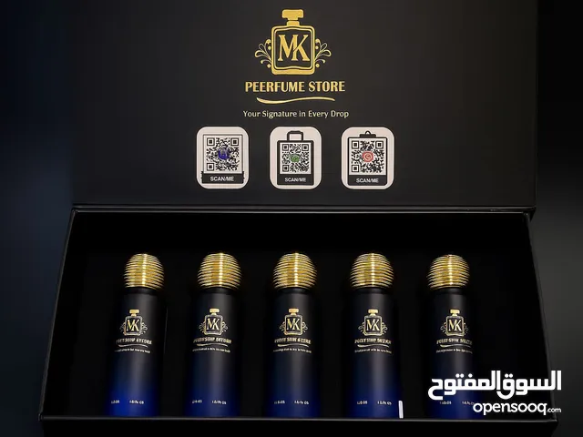 بوكس خمس حبات من العطور العربيه والفرنسيه ثبات فوحان سعر مناسب جدا