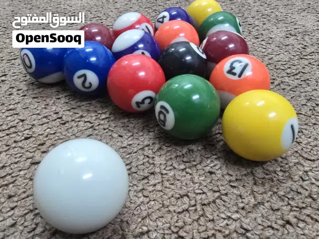 8 Pool Marble Balls (3.2 cm)