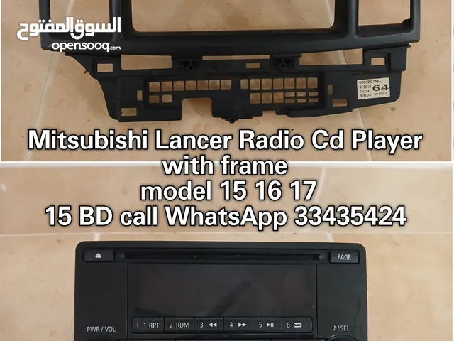 Mitsubishi Lancer Radio Cd Player with frame  model 15 16 17 15 BD call WhatsApp