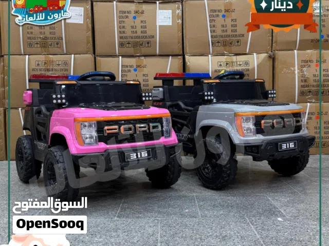 سياره ( جامبو ) 4 ماتور تناسب من عمر 1 الي 4 سنوات حسب حجم الطفل السياره مصممه للمشي على  جميع الطرق