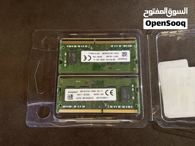 رامات لابتوب ddr4 4 GB حبتين