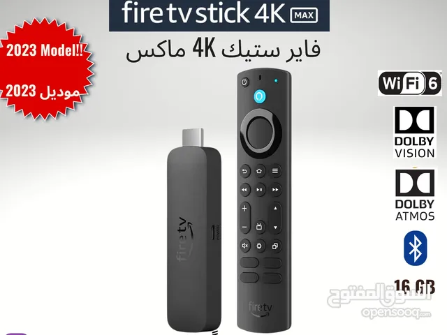 Amazon Fire TV stick 4K - MAX - فاير تي في ستيك 4كيه ماكس موديل  2023