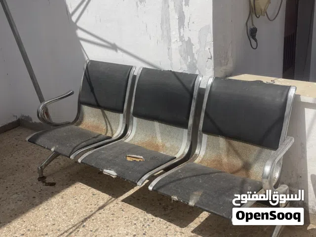 كراسي حديد تلاثه في واحد  حالة جيداا