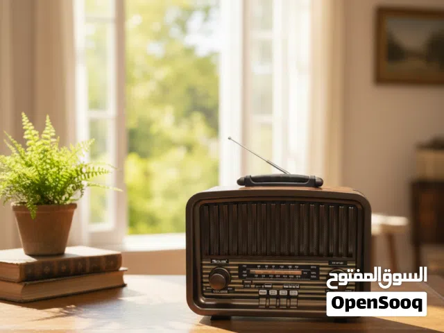 راديو أنتيك سماعات بلوتوث  تمتع بالمزيج الرائع بين الكلاسيكية والتقنية الحديثة