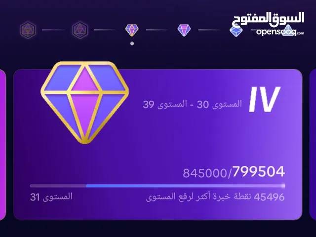البيع حساب تيك توك لفل 30 باقي شوي على 31