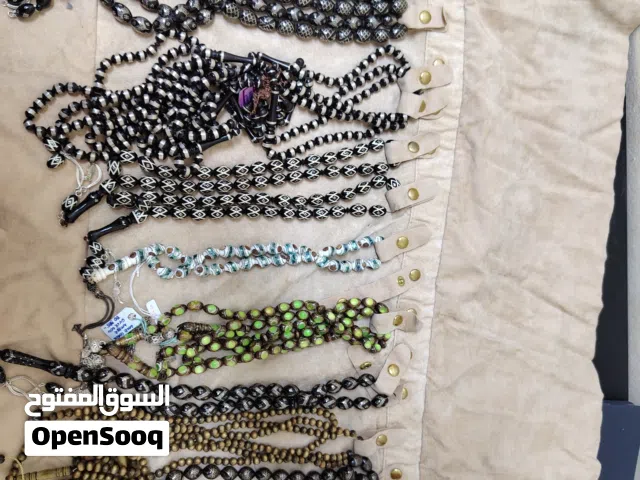 للبيع انواع راقية من المسابيح النادرة المرعصين بالفضة
