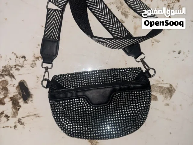 Fancy glittery black bag