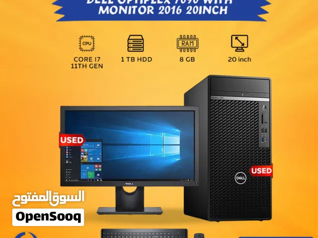 Windows Dell  Computers  for sale  in Hawally