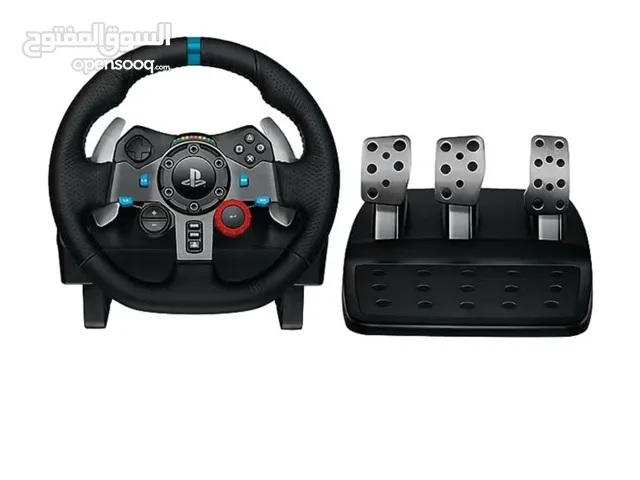 للبيع G29 Driving Force Racing Wheel and Floor Pedalsfor PS5, PS4,PS3 And PC - Black مع القير