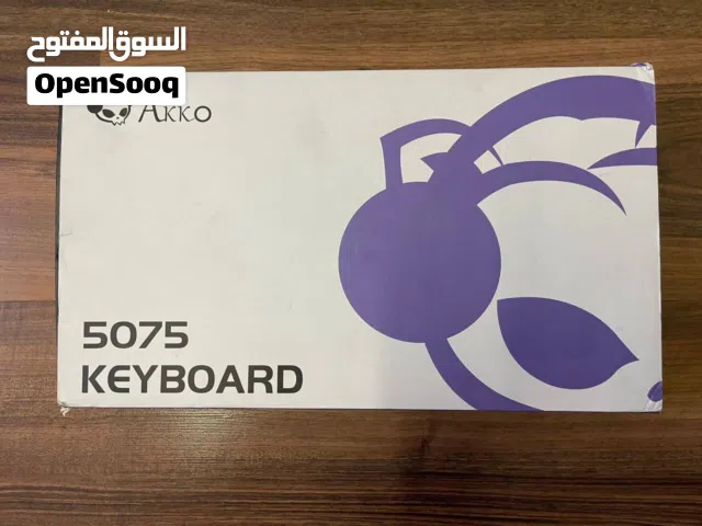 كيبورد كيمنك Akko 5075B Plus الميكانيكي تصميم 75% مدمج يوفر مساحة أكبر على المكتب