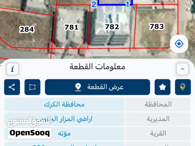 Residential Land for Sale in Al Karak Mu'ta