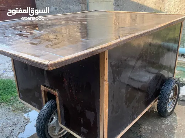 عربانة للبيع ترهم لبلبي وترهم عصاير كلشي ترهم خشب ثقيل طولها 120 عرض 105