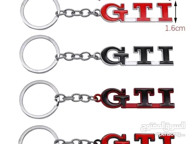 Volkswagen GTI Logo Metal Keyring