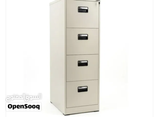 خزانة ملفات معدنية بأربعة أدراج