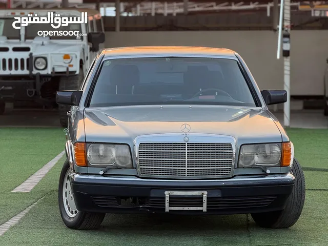 مرسيدس بنز SEL500 موديل 1985 سياره وارد اليابان بحاله ممتازه جدا