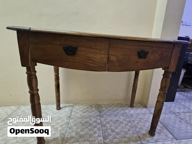 Vintage Bow-Front Console Table