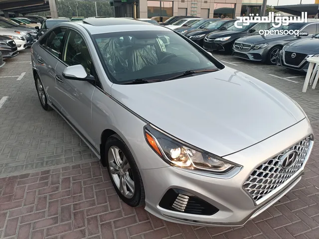 2018.SONATA Sport full opton silver import From USA