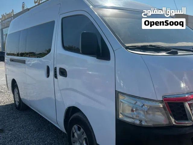 للبيع باص نيسان 15 راكب سياحي 2016 مع عقد شركه