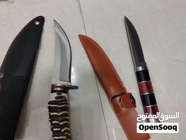 سكاكين للبيع جوده عاليه الكبيره ب 6 والصغيره ب 3 اصليات غير مستعمل جديدات