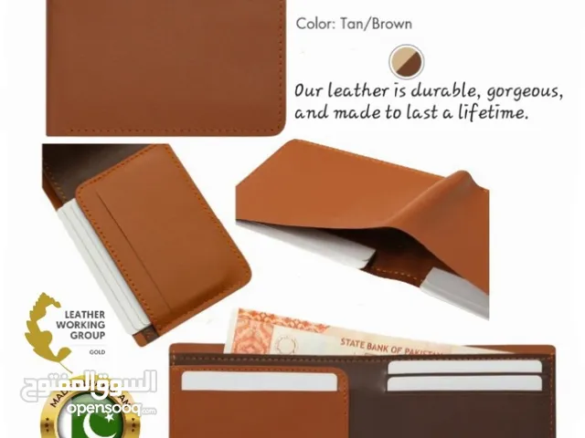 Pure Leather Wallets Premium Quality Made in Pakistan