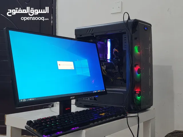 Pc Gaming- بيسي العاب سعر عررطه البيع لدواعي السفر المستعجلل