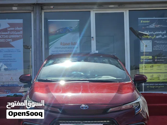 تويوتا كورولا SE موديل 2022 السياره بحاله الوكالة وممشى قليل هنا حيث تلتقي الفخامة بالثقة...........
