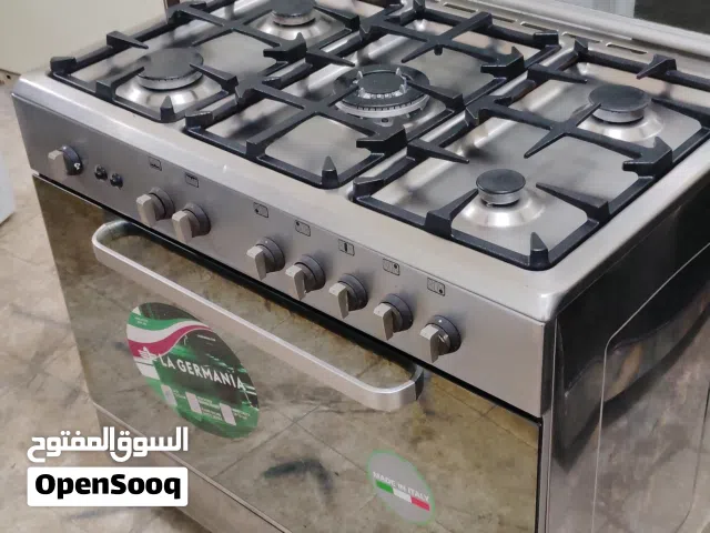 نبيع طباخ لاجرمان ايطالي 5 شعله مقاس 60 في 90 اشعال ذاتي كامل ليت اضاءه في الفرن حملات ثقيله