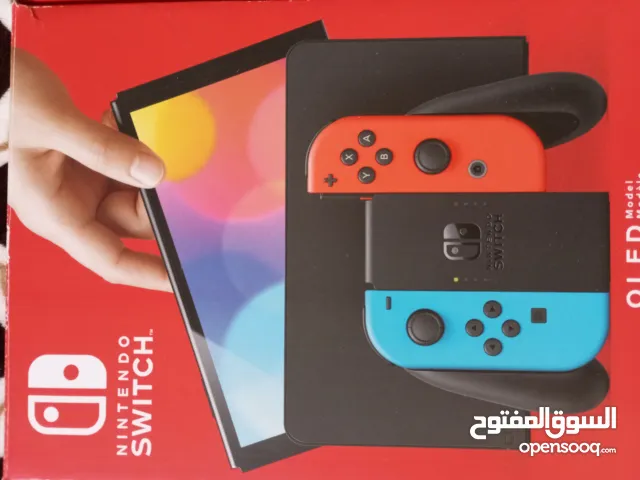 نينتندو سويتش  Nintendo Switch Oled بحالة الجديدة تحت الضمان  1100 شيكل