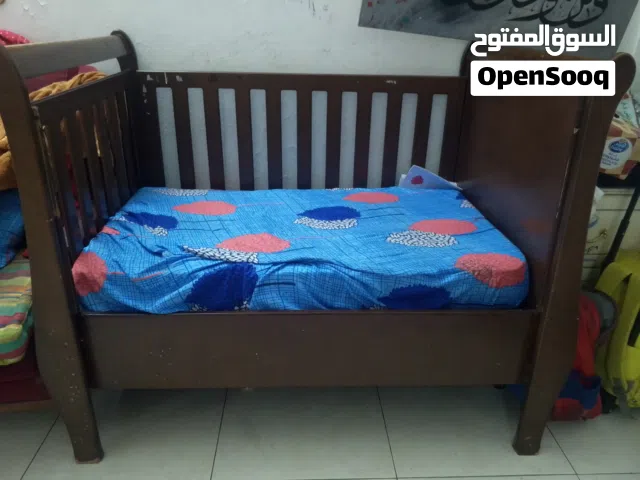 Kids Wooden Bed with Mattress – Good Condition