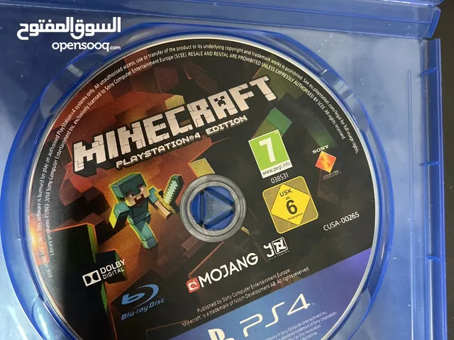 لعبة mincraft مستعملة عدة أسابيع فقط بسعر مميز